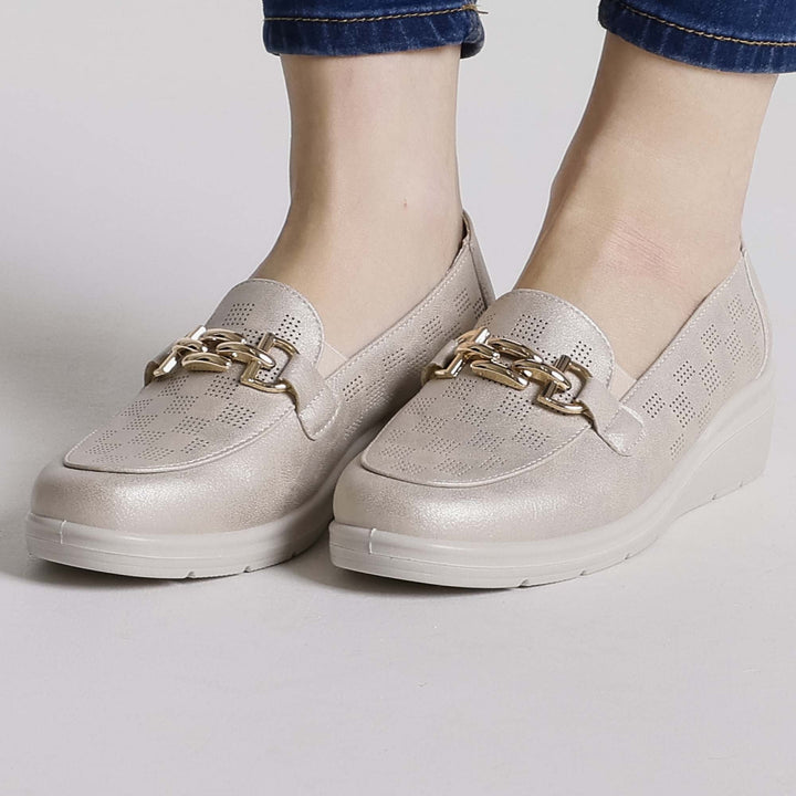 Luce - Mocasín femenino transpirable