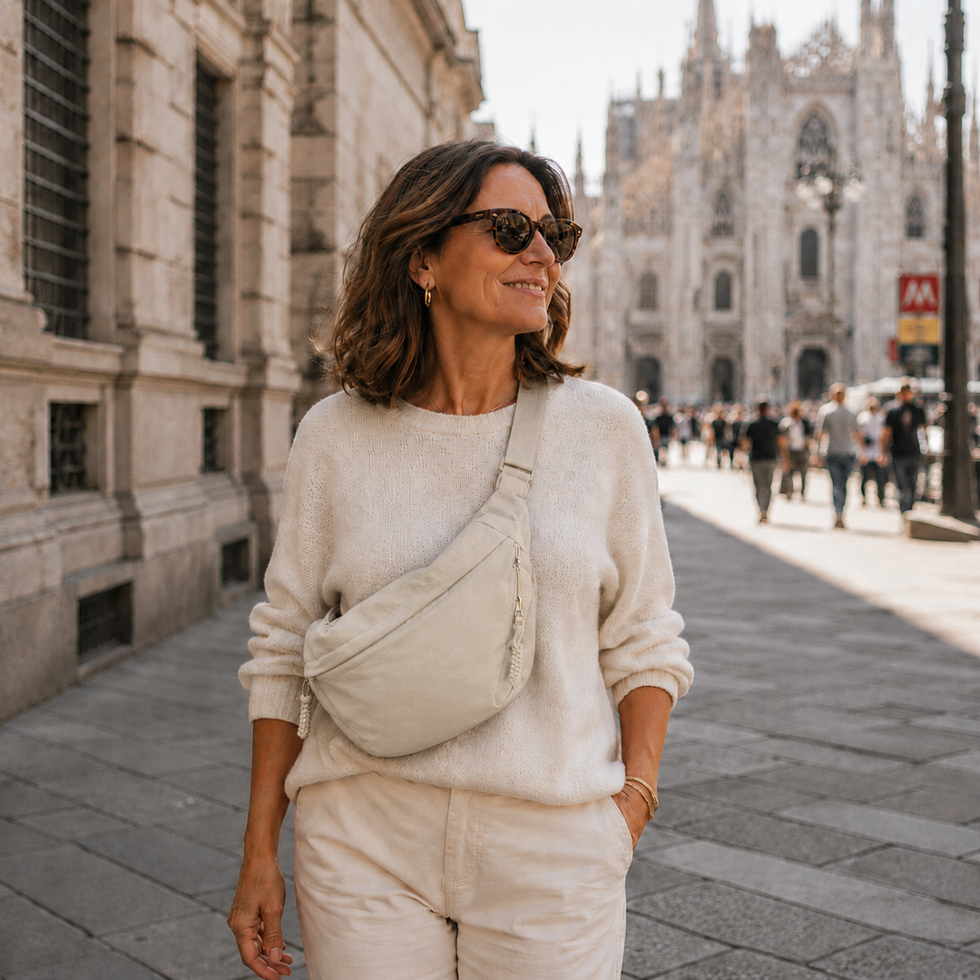Hannah | Bolso de hombro en Beige