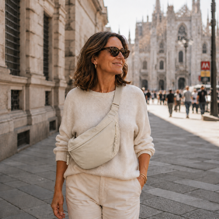 Hannah | Bolso de hombro en Beige