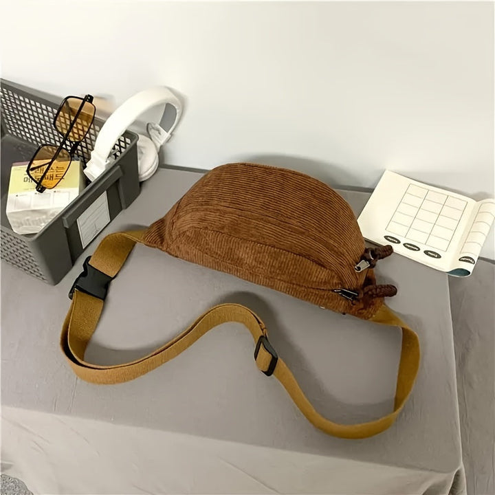 Catalina | Bolso de pana para hombro o cruzado
