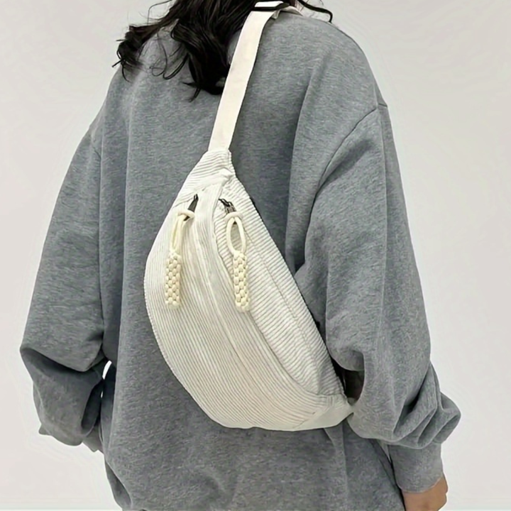 Catalina | Bolso de pana para hombro o cruzado