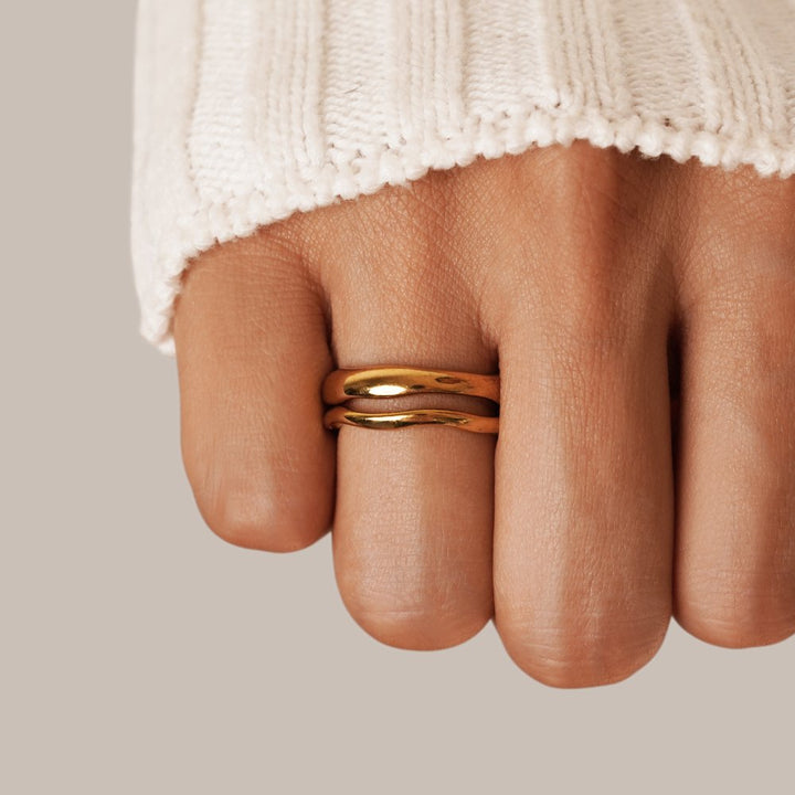 Conjunto de Anillos de Olas