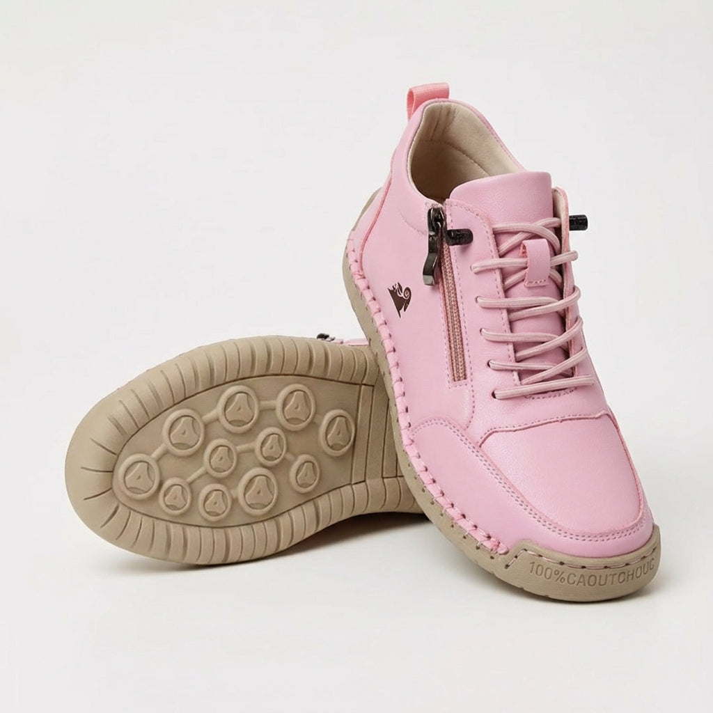 Zapatos Ortopédicos Flora Cómodos con Cierre de Cremallera