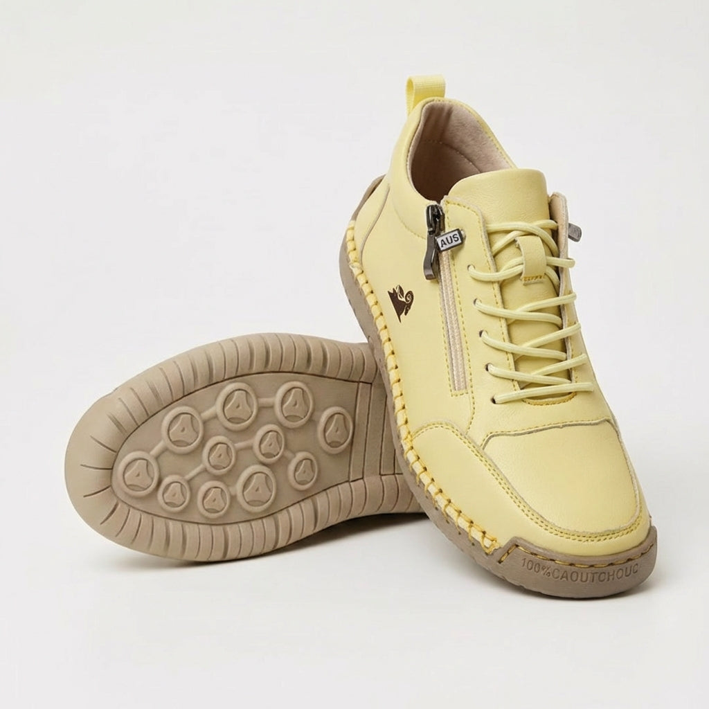 Zapatos Ortopédicos Flora Cómodos con Cierre de Cremallera