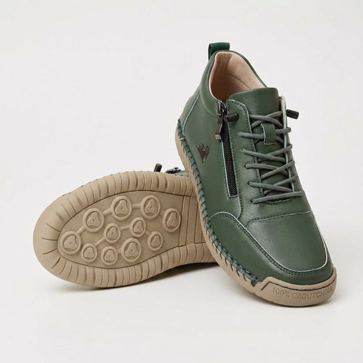 Zapatos Ortopédicos Flora Cómodos con Cierre de Cremallera