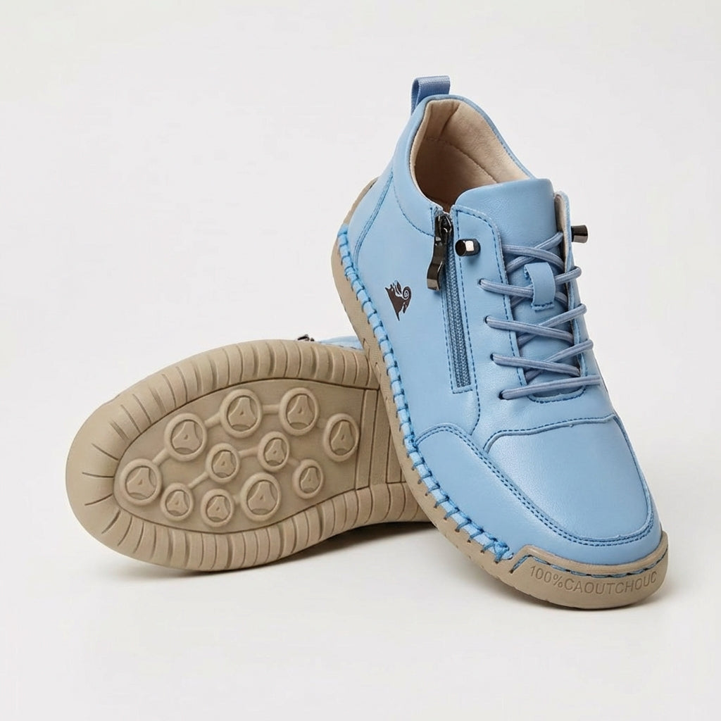 Zapatos Ortopédicos Flora Cómodos con Cierre de Cremallera