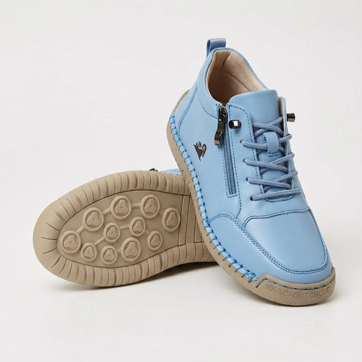 Zapatos Ortopédicos Flora Cómodos con Cierre de Cremallera