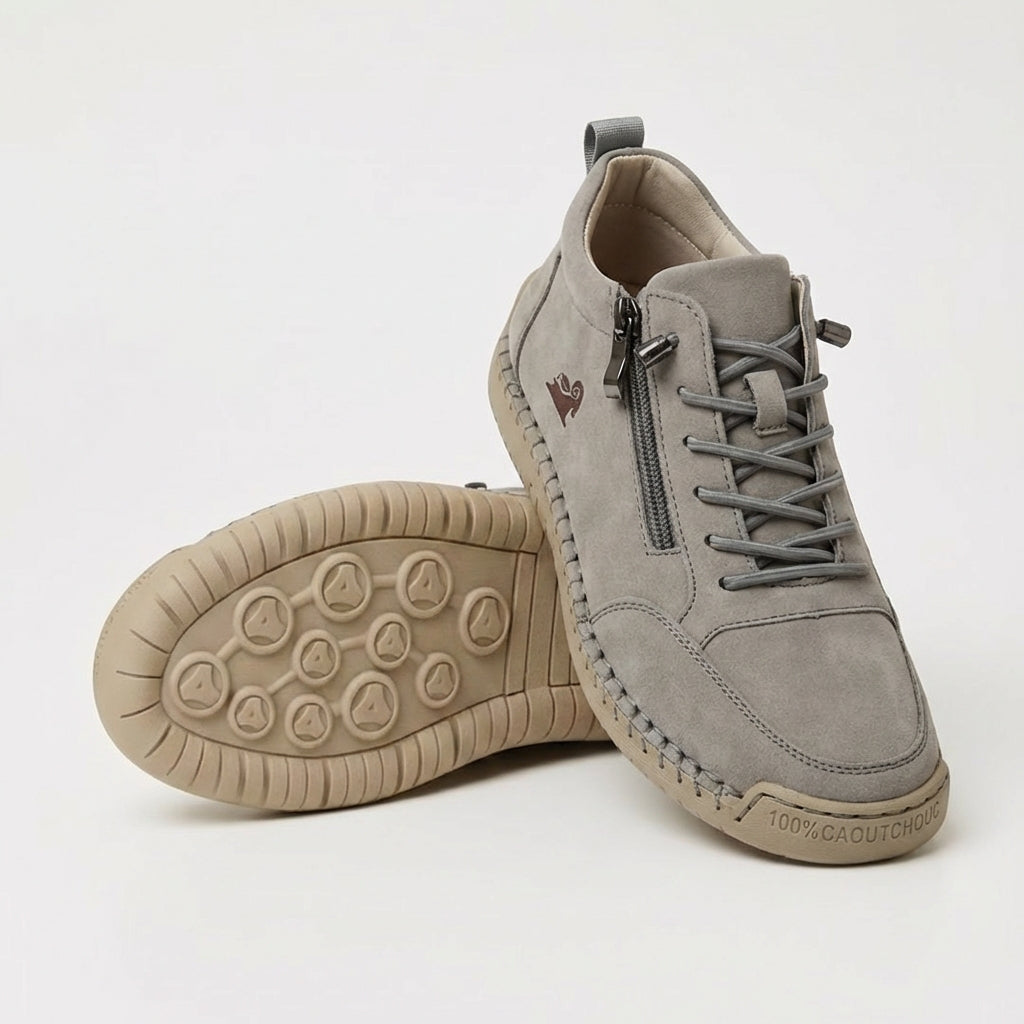 Zapatos Ortopédicos Flora Cómodos con Cierre de Cremallera