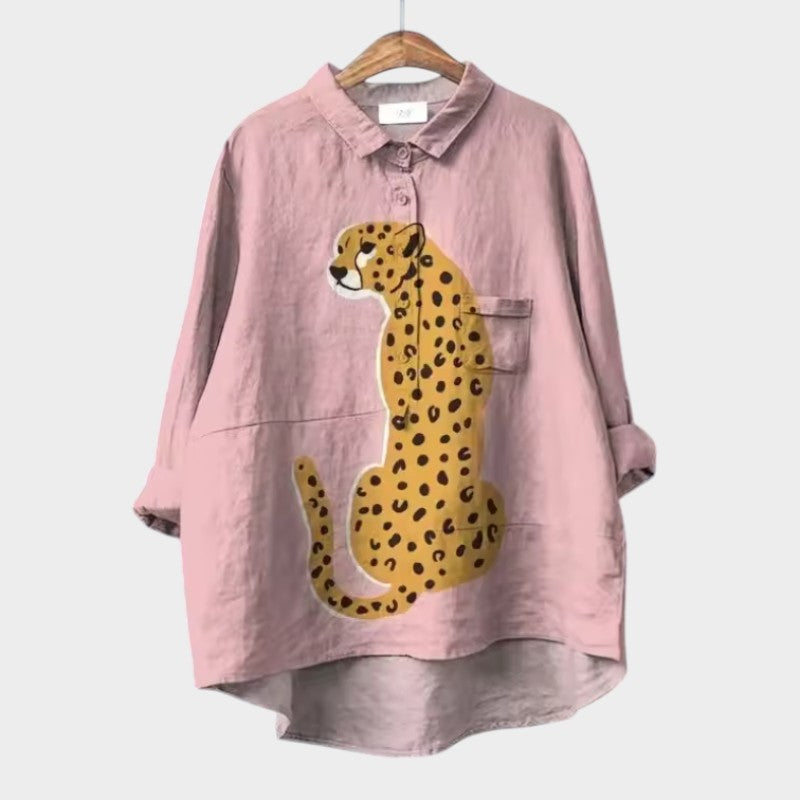 Gunnel | Blusa de encaje prémium