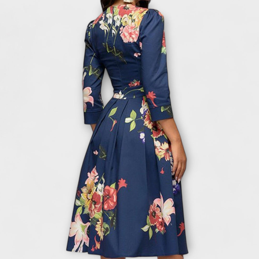 Carolina - Vestido elegante hasta la rodilla