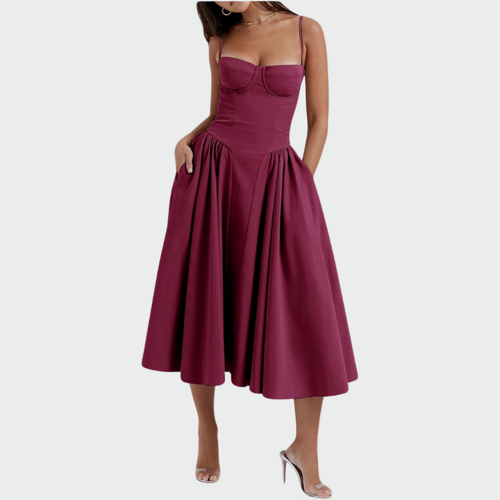 Jaroslava – Vestido Elegante para Dama Mujer