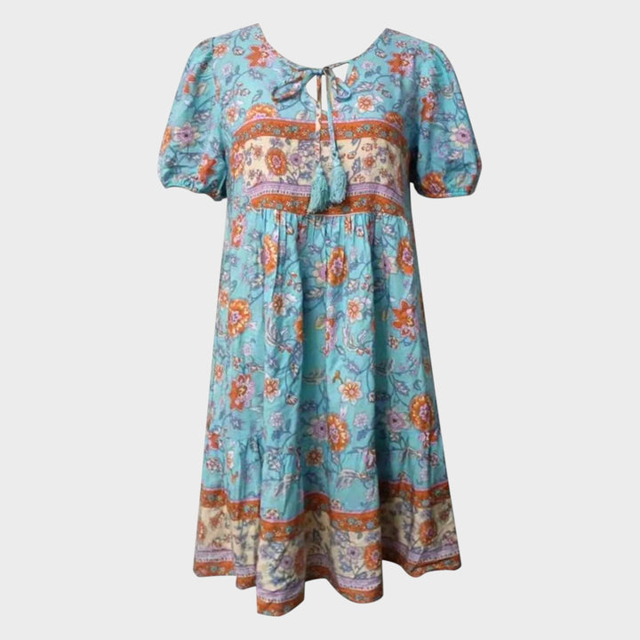 Paula - Vestido floral desenfadado
