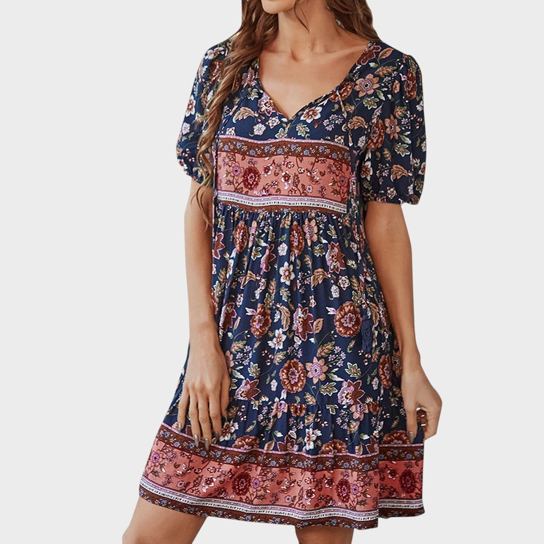 Paula - Vestido floral desenfadado