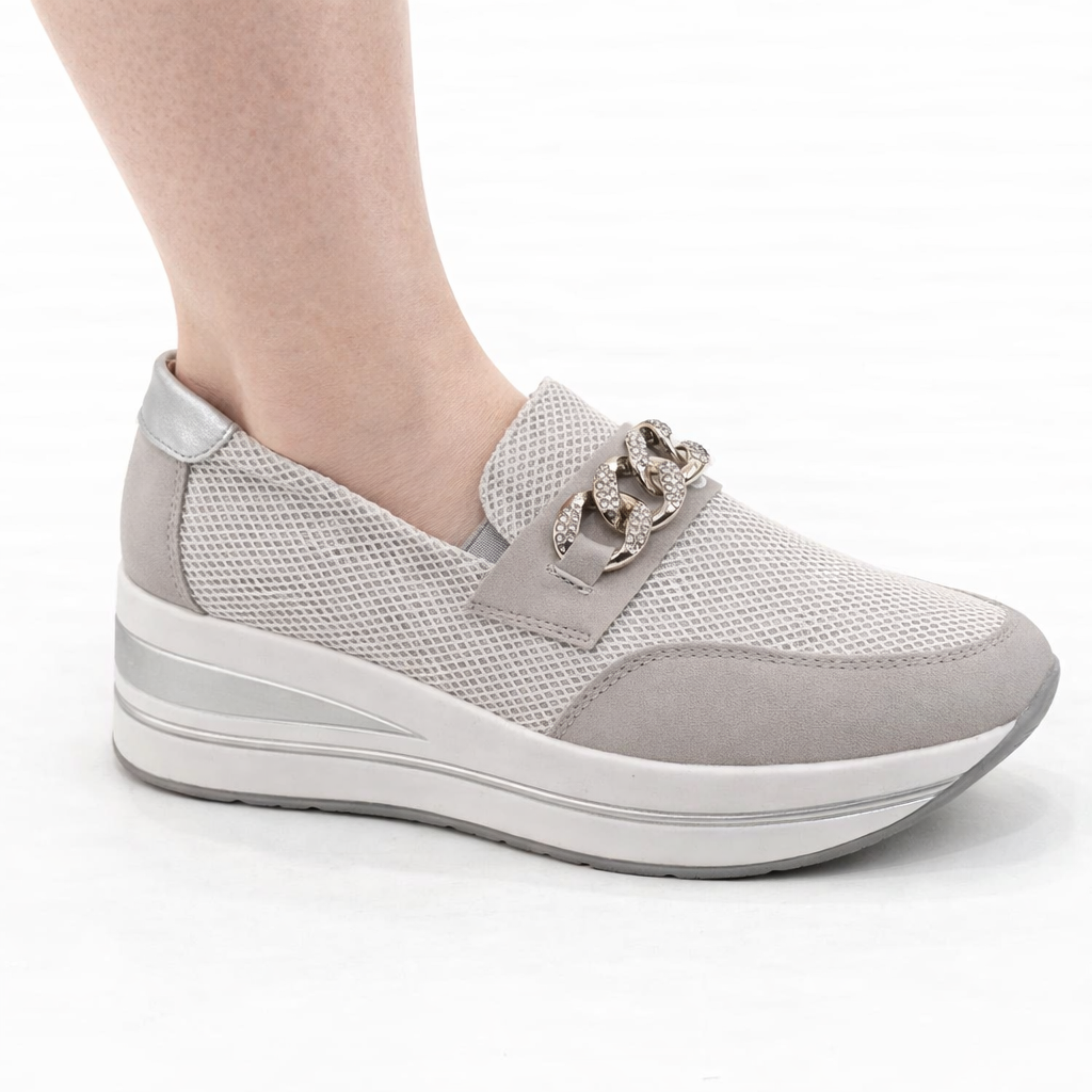 Calliope Komfort Mocasín con Calcetín