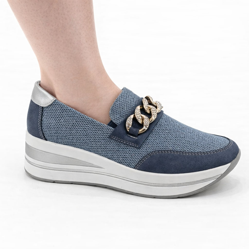 Calliope Komfort Mocasín con Calcetín