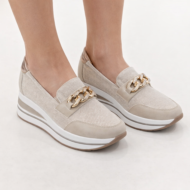 Calliope Komfort Mocasín con Calcetín