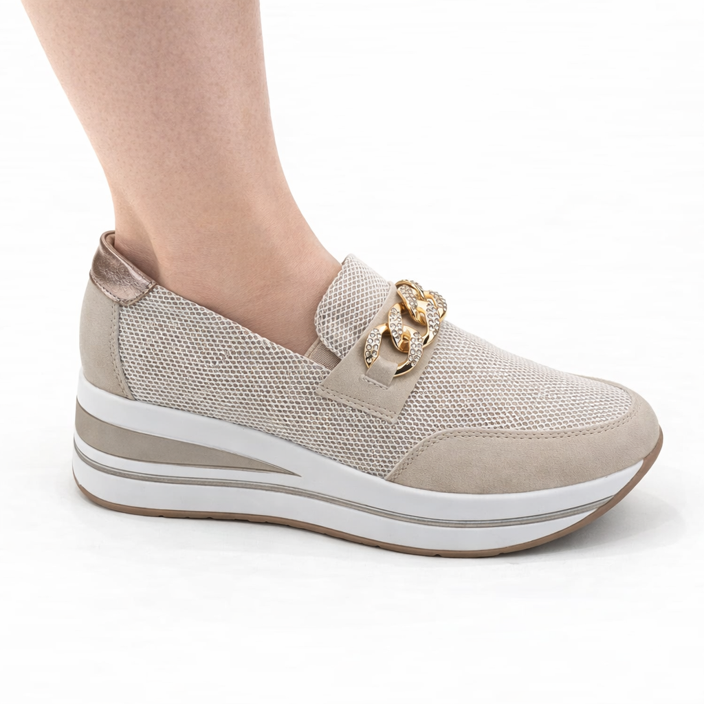 Calliope Komfort Mocasín con Calcetín