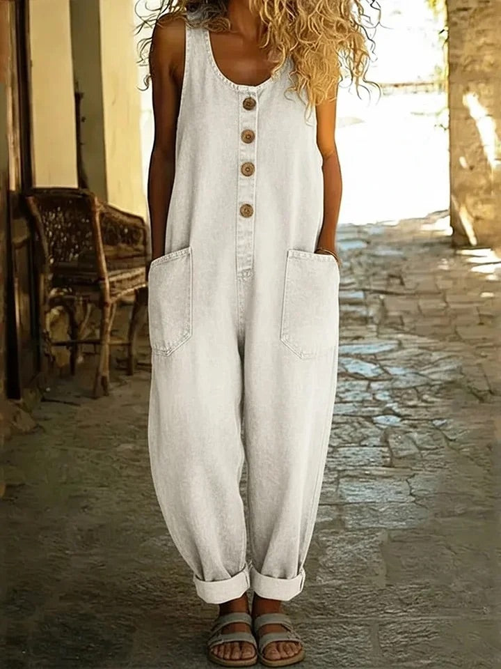 Chloé - Mono de Denim Lavado Vintage | Imprescindible de Temporada