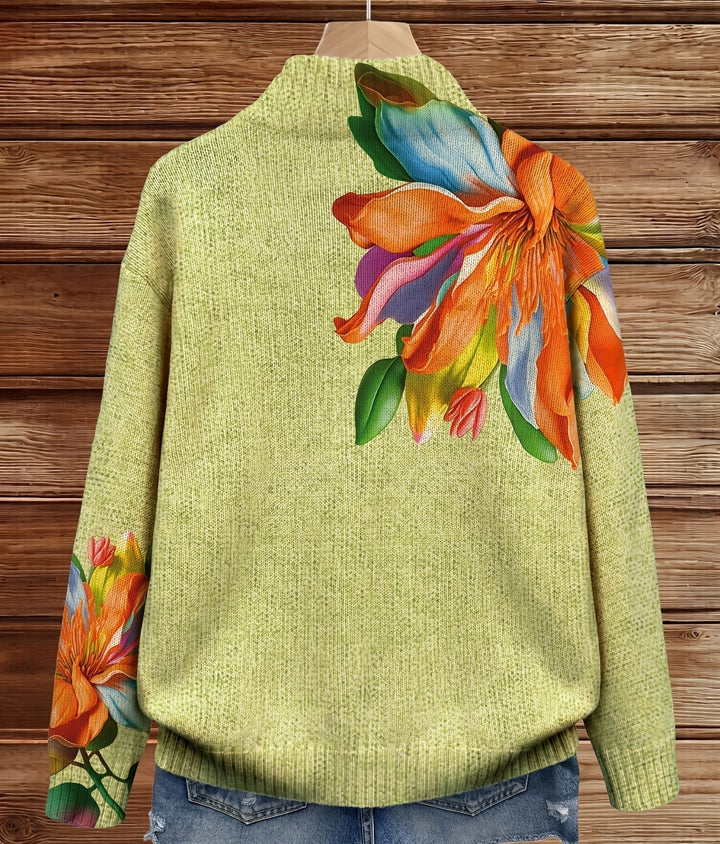 Sidonie - Impresión floral tropical vibrante