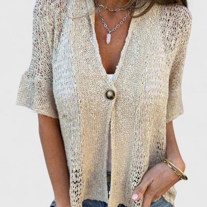 Nina | Camisa de Punto Elegante