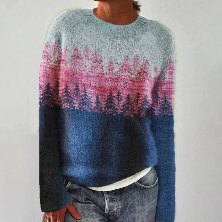 Ethel | Jersey nórdico multicolor