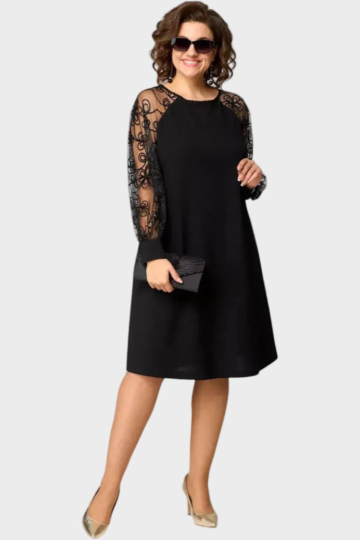 Celina - vestido midi clásico para ocasiones especiales Mujer