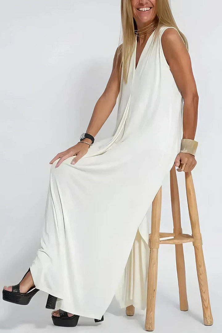 Ava™ | Vestido largo elegante + cárdigan