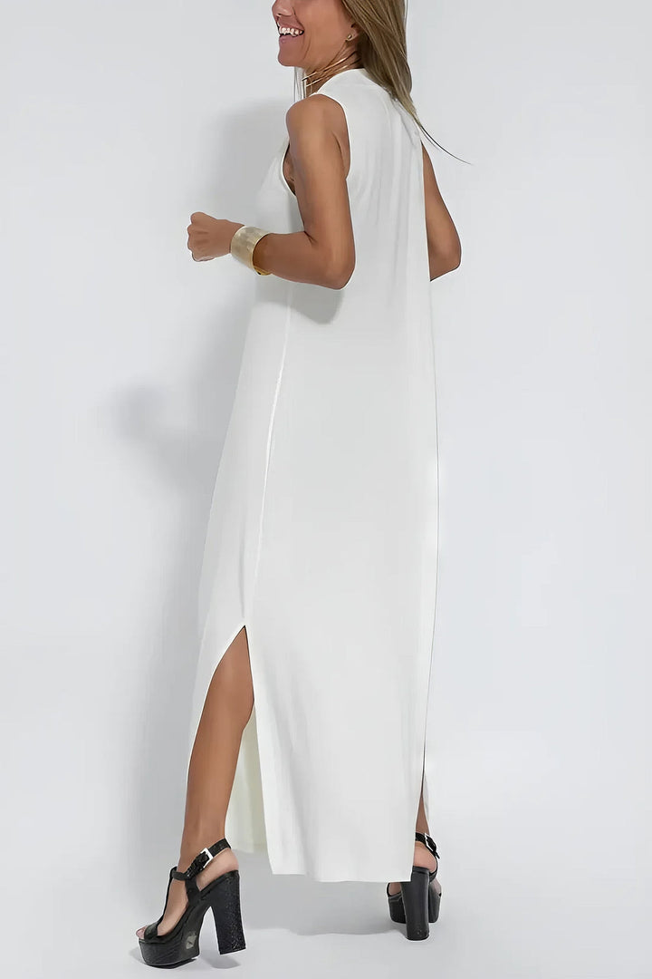 Ava™ | Vestido largo elegante + cárdigan